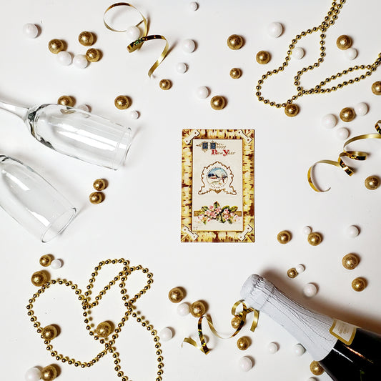 Antique New Year's Postcard