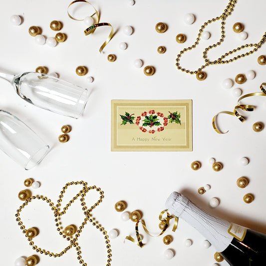 Antique New Year's Postcard