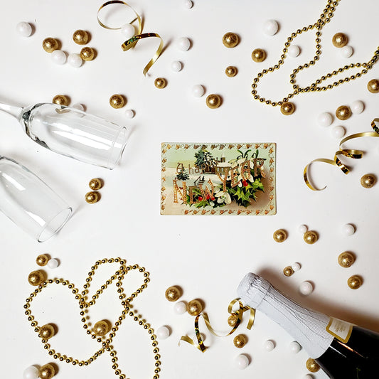 Antique New Year's Postcard