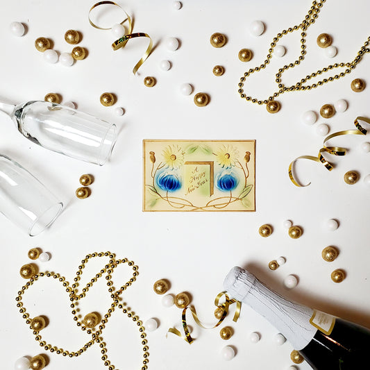 Antique New Year's Postcard
