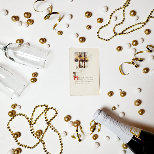 Antique New Year's Postcard