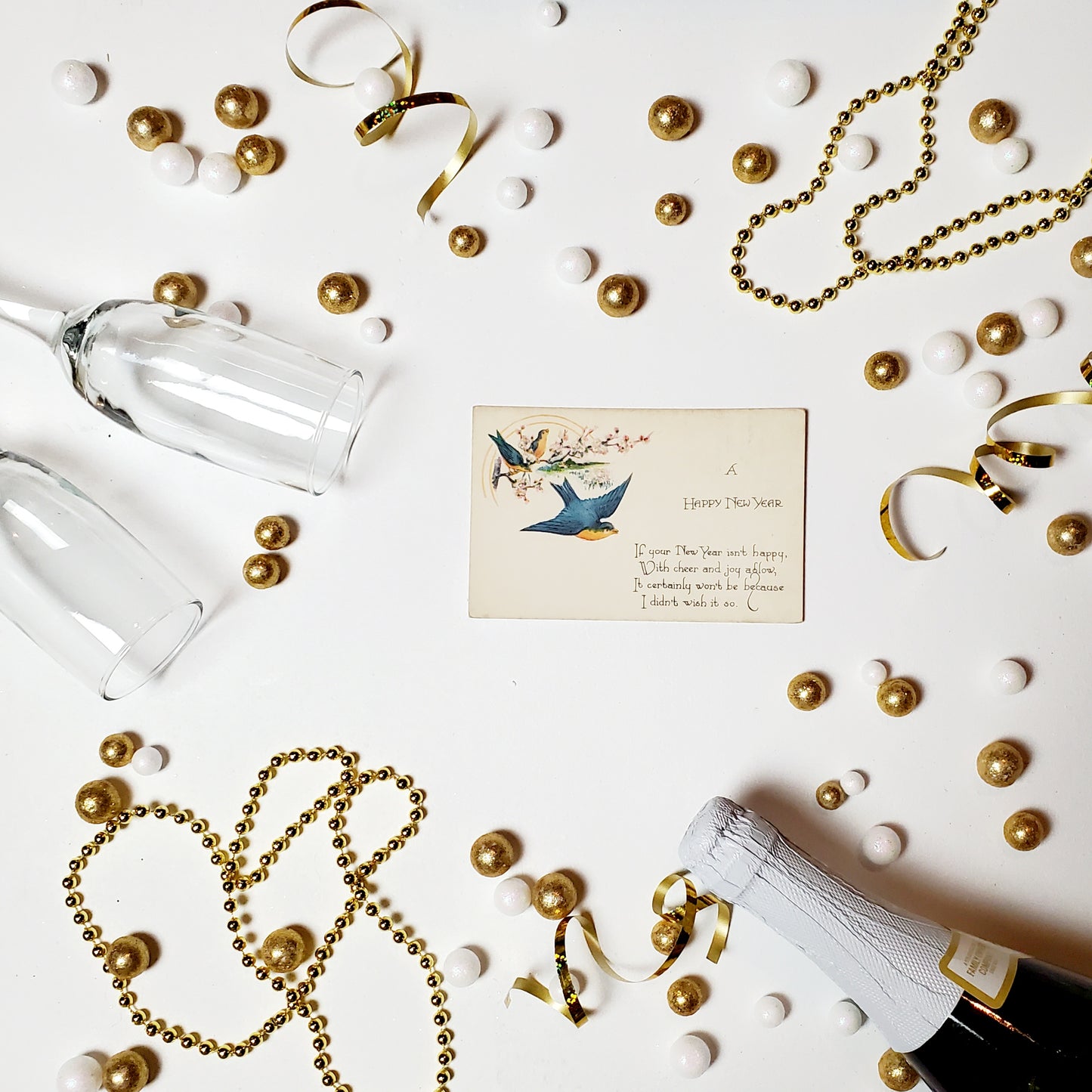 Antique New Year's Postcard