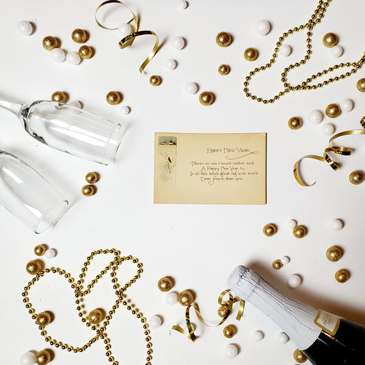 Antique New Year's Postcard