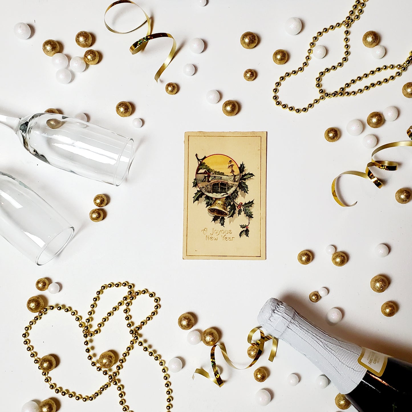 Antique New Year's Postcard