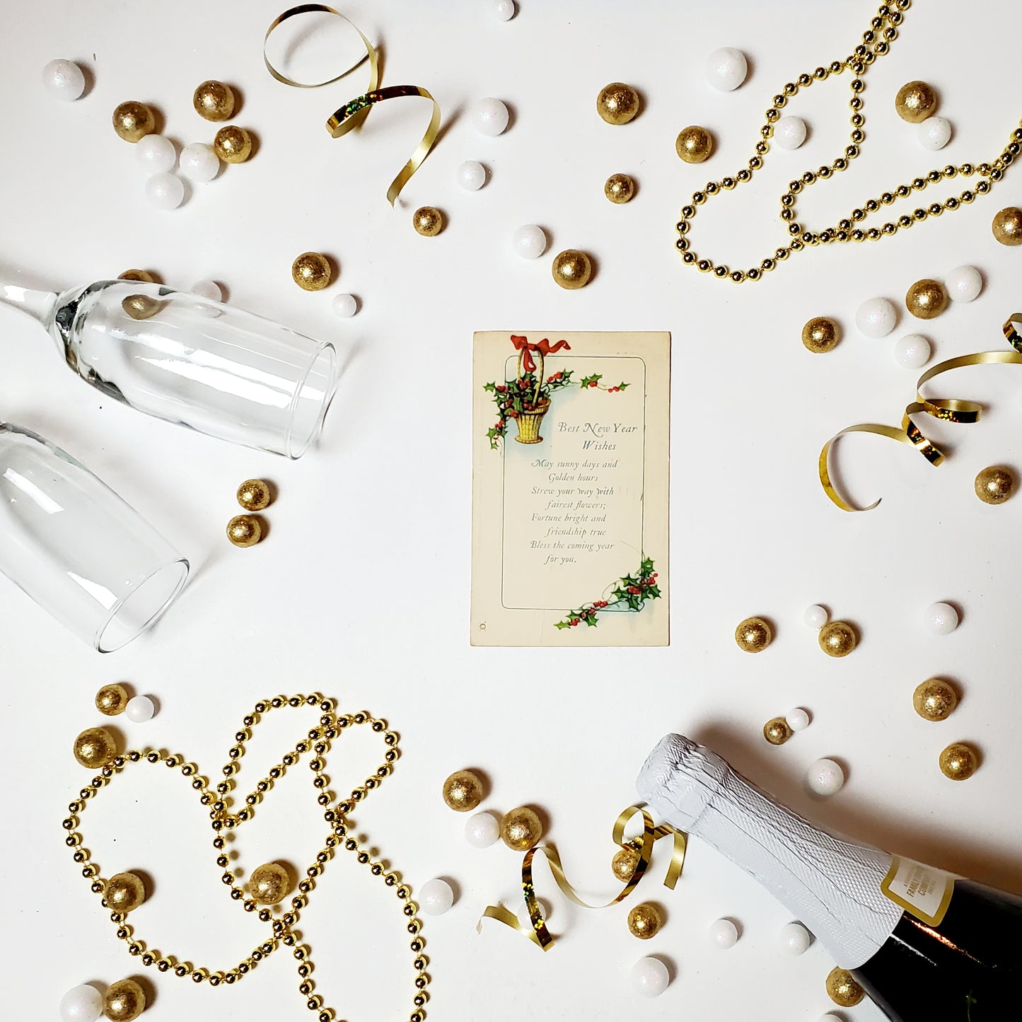 Antique New Year's Postcard